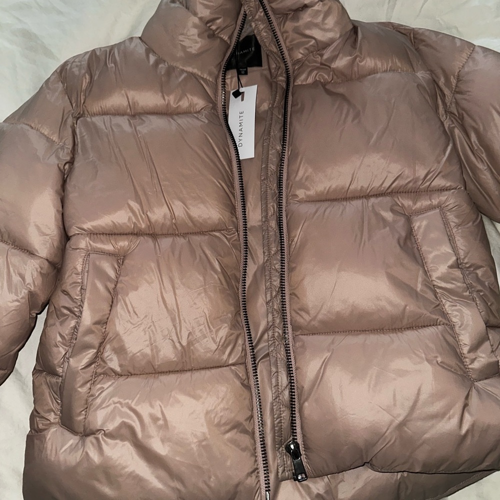 Dynamite Rose Puffer Jacket